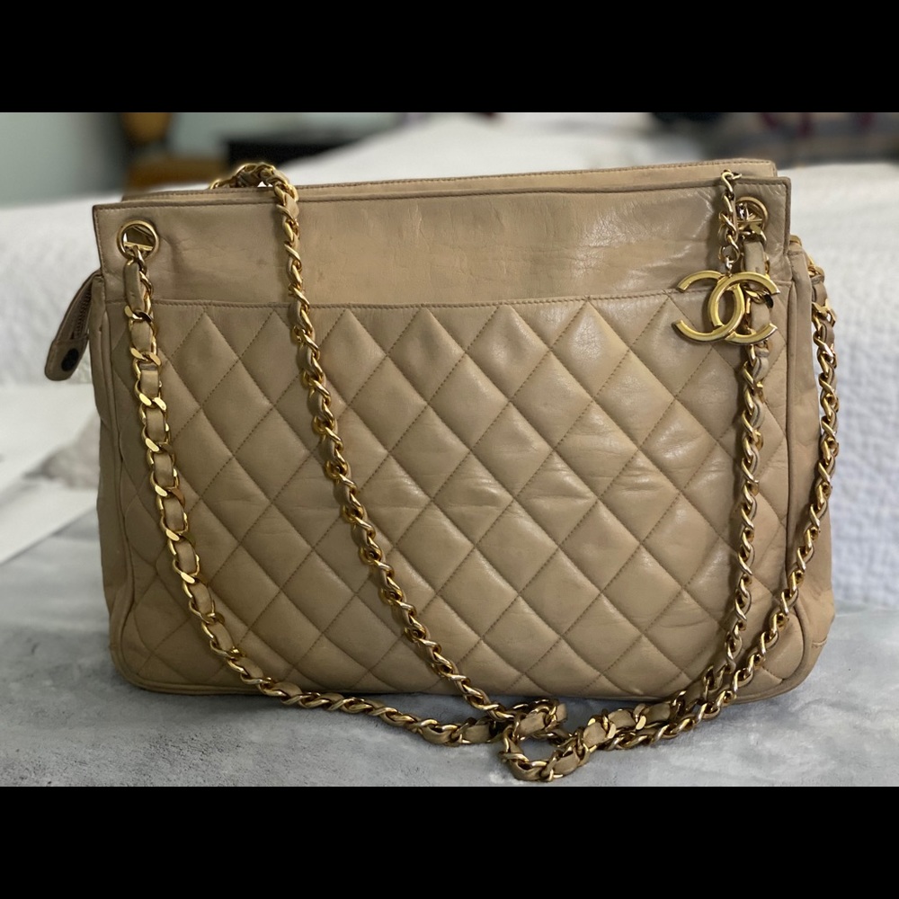 CHANEL XL Shopper Tote Vintage